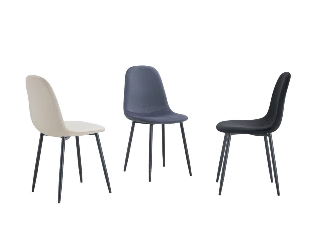 כיסא לפינת אוכל בצבע אפור דגם 6103