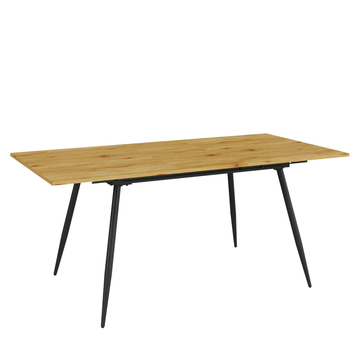 ⁦שולחן פינת אוכל נפתח בצבע עץ אלון דגם 802⁩ – תמונה ⁦3⁩