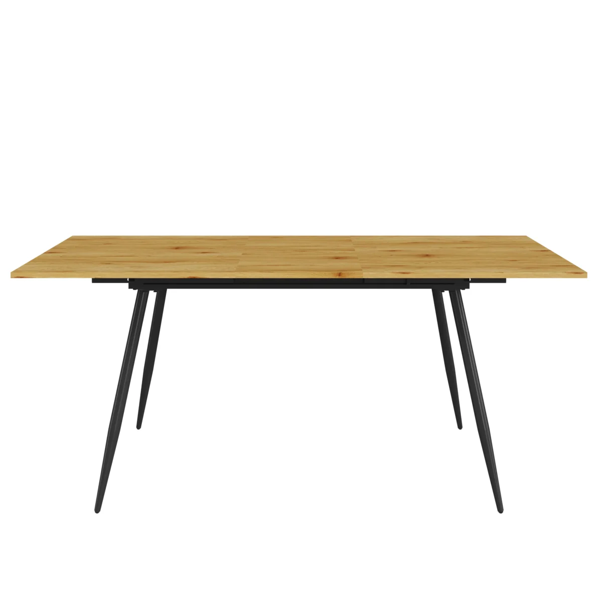 ⁦שולחן פינת אוכל נפתח בצבע עץ אלון דגם 802⁩ – תמונה ⁦2⁩