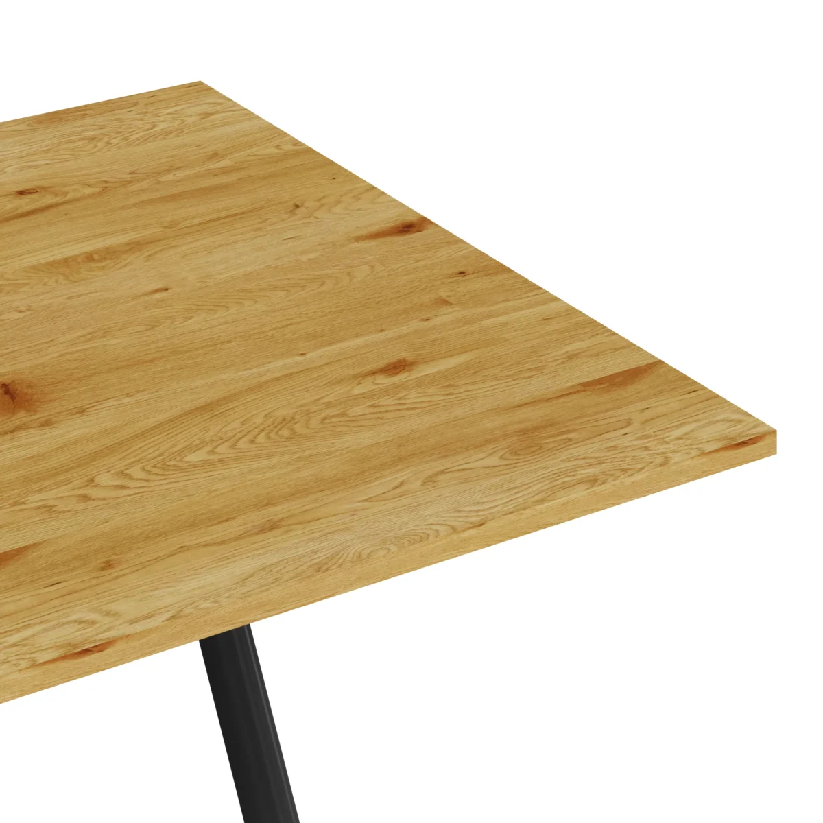 ⁦שולחן פינת אוכל נפתח בצבע עץ אלון דגם 802⁩ – תמונה ⁦4⁩