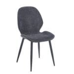 כיסא לפינת אוכל דגם 6128 מבית Step Up בצבע אפור כהה