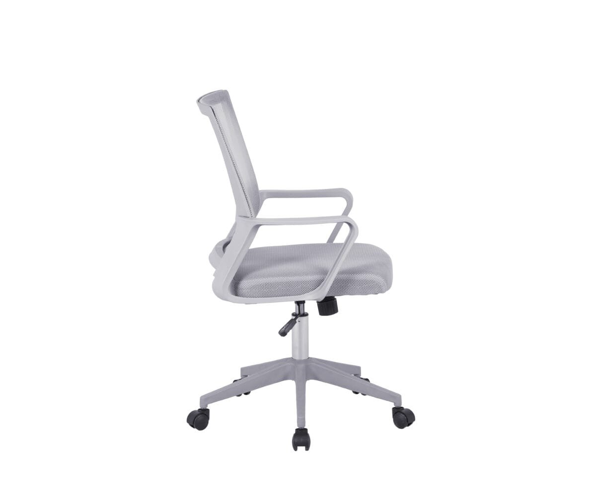 ⁦כיסא מחשב משרדי מתכוונן דגם 7007 צבע אפור⁩ – תמונה ⁦5⁩