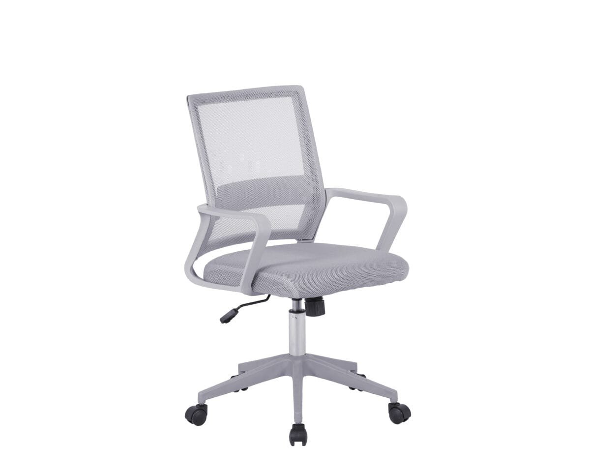 ⁦כיסא מחשב משרדי מתכוונן דגם 7007 צבע אפור⁩ – תמונה ⁦4⁩