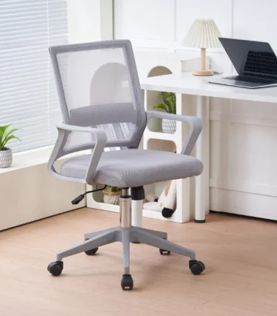 כיסא מחשב אפור מדגם 7007