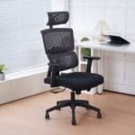 כיסא מנהלים יוקרתי ארגונומי דגם 7009 צבע שחור