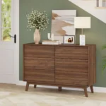 שידת אחסון 6 מגירות דגם 5051 בצבע אגוז