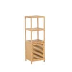 ארון במבוק עם מגירה ו-3 מדפים מתאים לחדר אמבטיה דגם 902