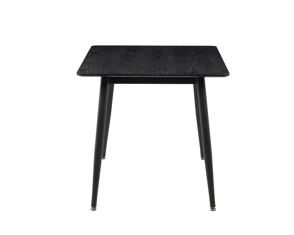 ⁦שולחן פינת אוכל מלבני דגם 801  בצבע שחור⁩ – תמונה ⁦3⁩