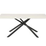 שולחן פינת אוכל מלבני יוקרתי עשוי שיש דגם 814 בצבע טרוונטין