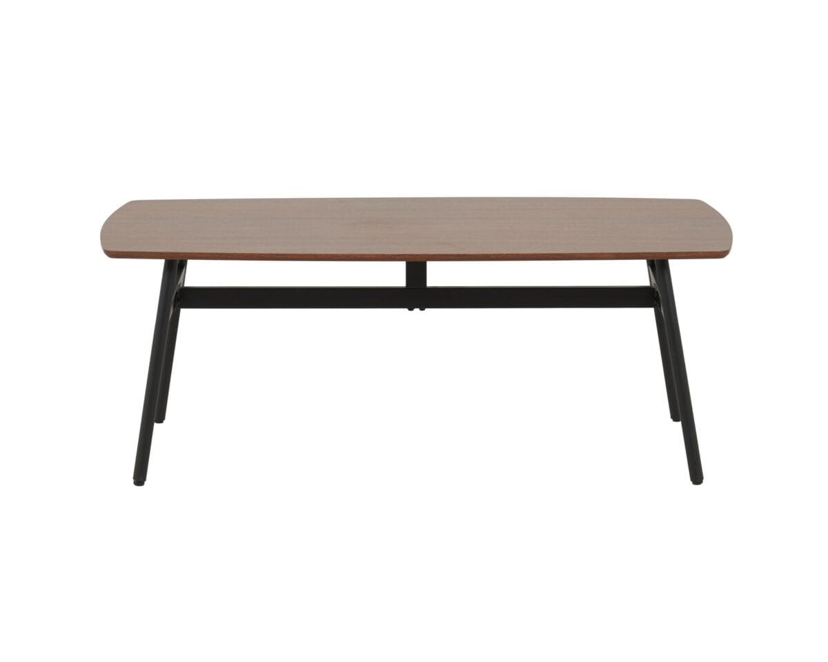 ⁦שולחן קפה מלבני לסלון דגם 5014 בצבע עץ אגוז⁩ – תמונה ⁦3⁩