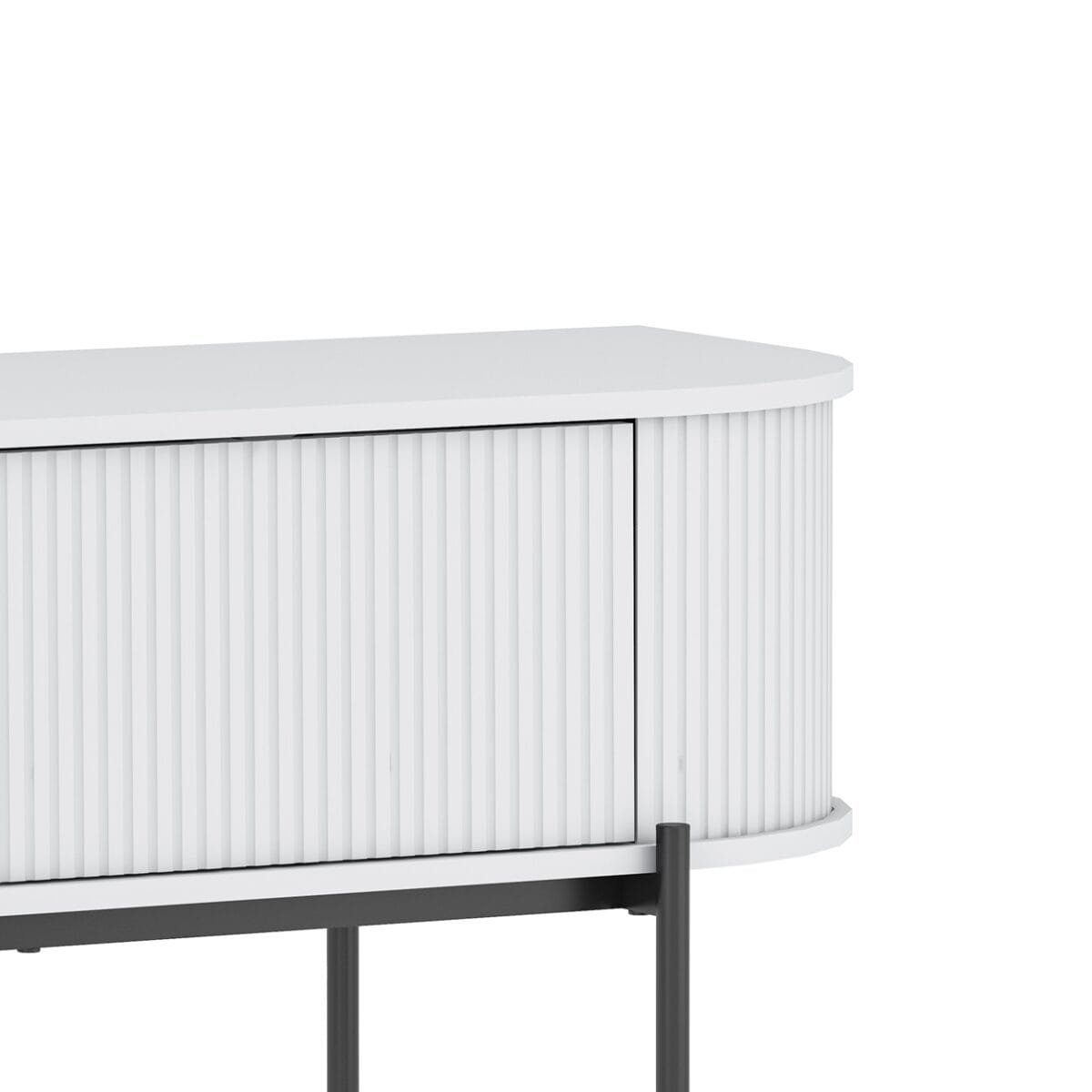 ⁦מזנון טלוויזיה יוקרתי לסלון דגם 4081  ניתן לתלייה באורך 180 ס"מ צבע לבן⁩ – תמונה ⁦7⁩