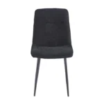 כיסא מרופד לפינת אוכל דגם 6163 בצבע שחור