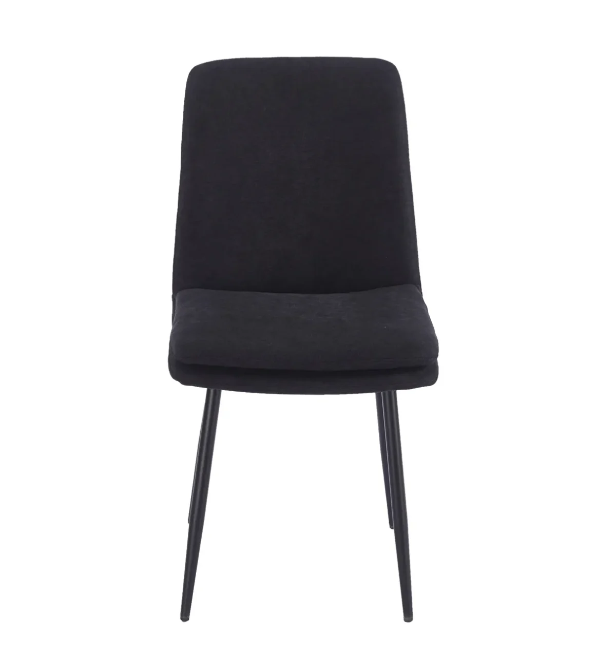 ⁦כיסא מרופד לפינת אוכל דגם 6164 בצבע אפור כהה⁩ – תמונה ⁦2⁩