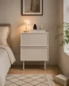 ⁦שידת לילה לצד מיטה דגם 3203 בצבע סהרה⁩ – תמונה ⁦2⁩