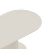 ⁦שולחן סלון אובלי דגם 5811 בצבע סהרה⁩ – תמונה ⁦5⁩