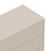 ⁦שידת אחסון 4 מגירות דגם 5049 בצבע סהרה⁩ – תמונה ⁦5⁩