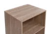 ⁦שידת לילה לצד מיטה דגם 3241 בגימור טרוורטין⁩ – תמונה ⁦3⁩